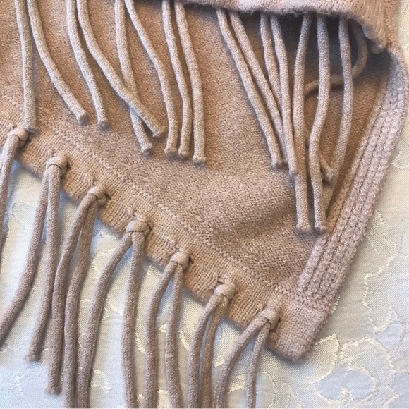 FRINGE KNIT VEST, super soft knit, size S/M, light pink/blush - Picture 6 of 9